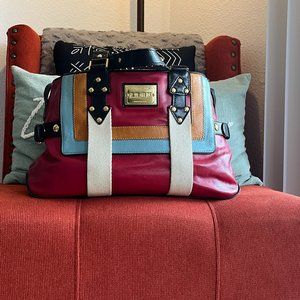L.A.M.B. Gwen Stefani Leather Satchel